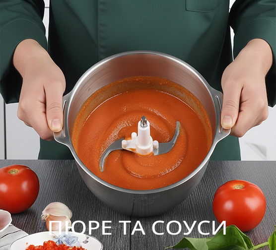 Пюре та соуси